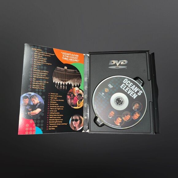 Ocean's Eleven Twelve Thirteen Movie Trilogy Brad Pitt George Clooney DVD - Picture 8 of 13